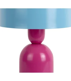 Tafellamp Double Funky - Helderroze - Ø19cm