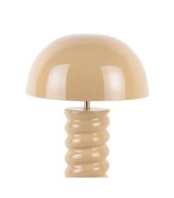 Tafellamp Gracio - Zachtbruin - Ø30cm