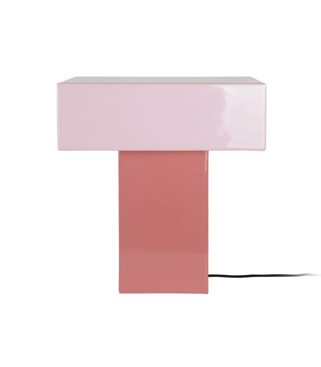 Tafellamp Grato Recto - Roze - 32x15x35cm