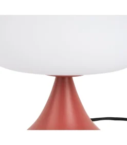 Tafellamp Hongo - Rode oker - Ø20cm