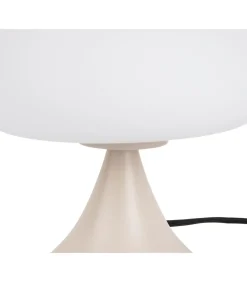 Tafellamp Hongo - Warmgrijs - Ø20cm