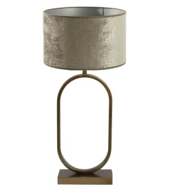 Tafellamp Jamiri/Chelsea - Ant, Brons/Zilver - Ø30x67cm