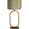 Tafellamp Jamiri/Gemstone - Ant, Brons/Olive - Ø30x67cm