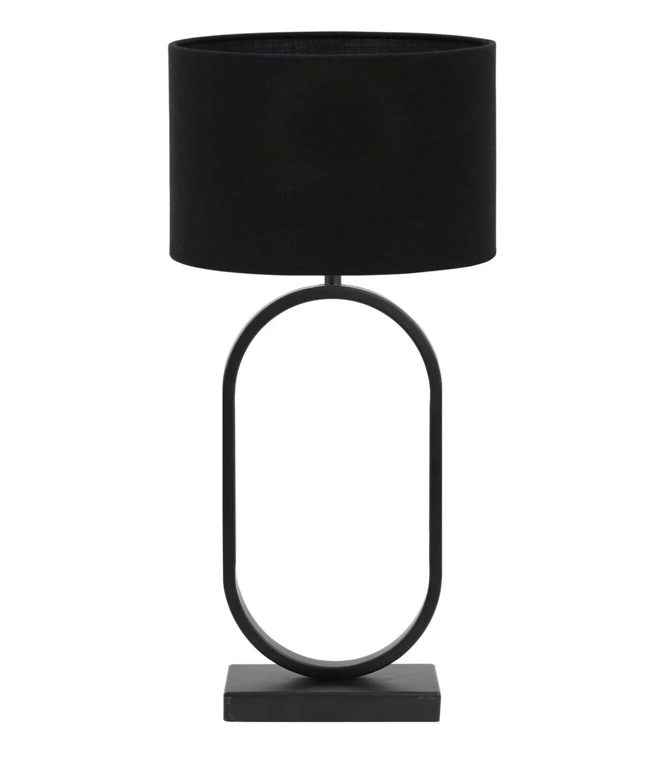 Tafellamp Jamiri/Livigno - Zwart/Zwart - Ø30x67cm