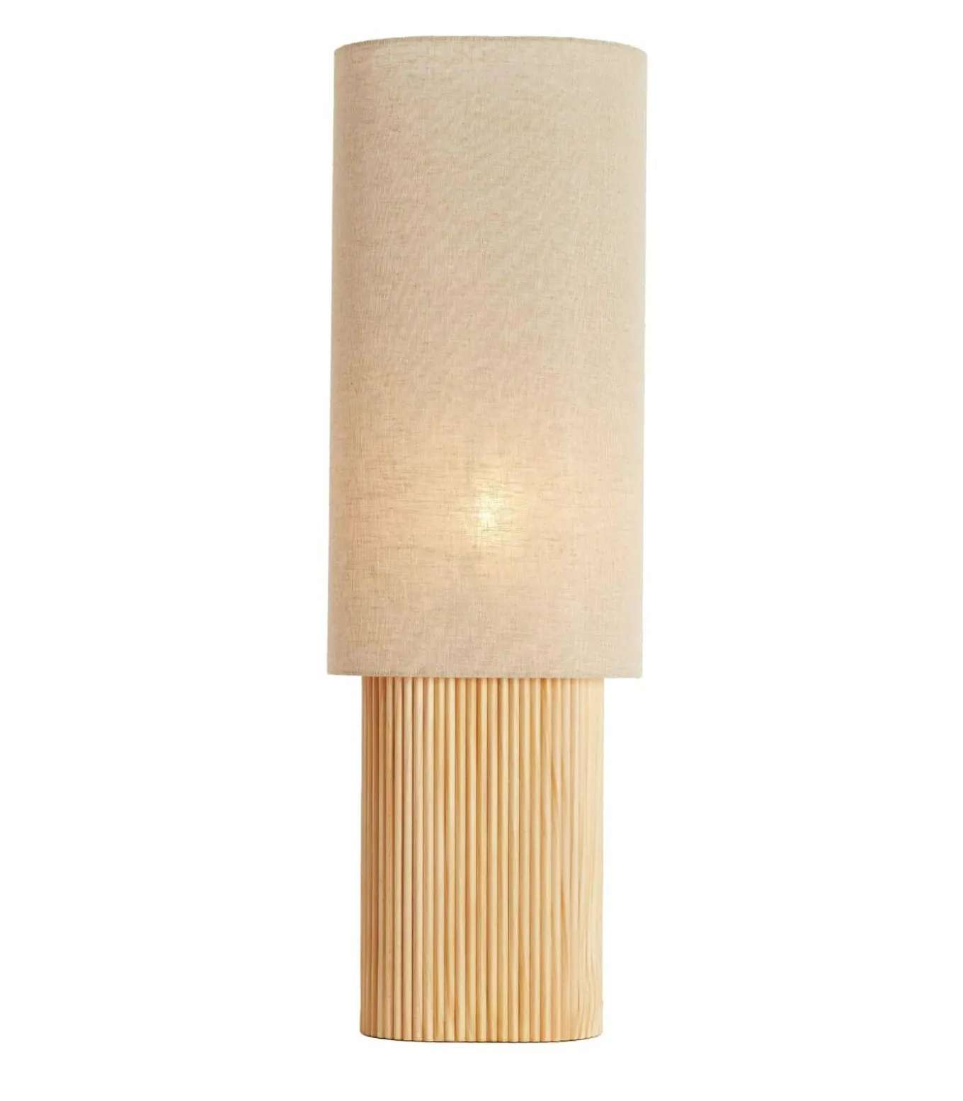 Tafellamp Laslo - Bruin - 30x20x94cm