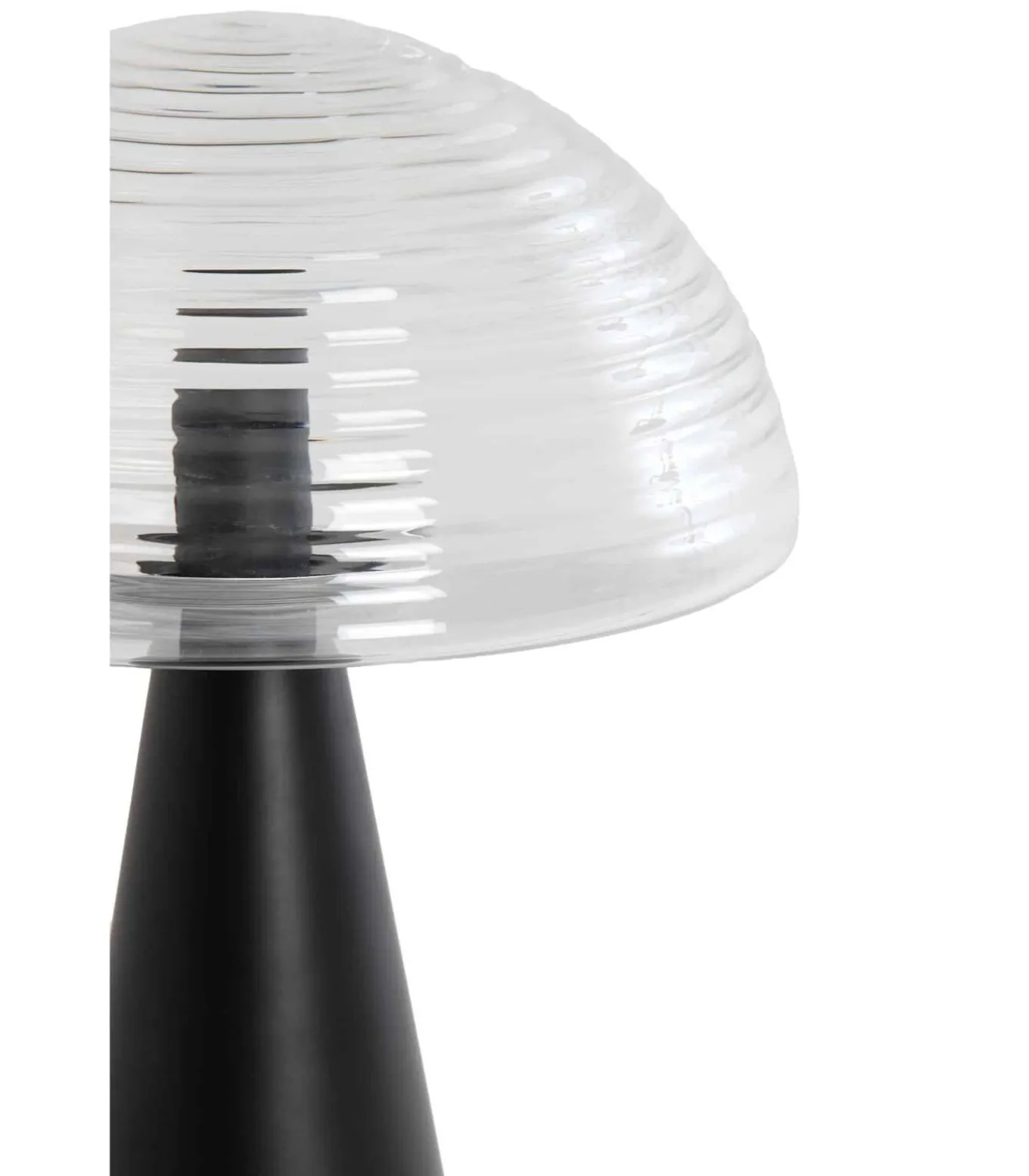 Tafellamp Mueda - Zwart - Ø30cm