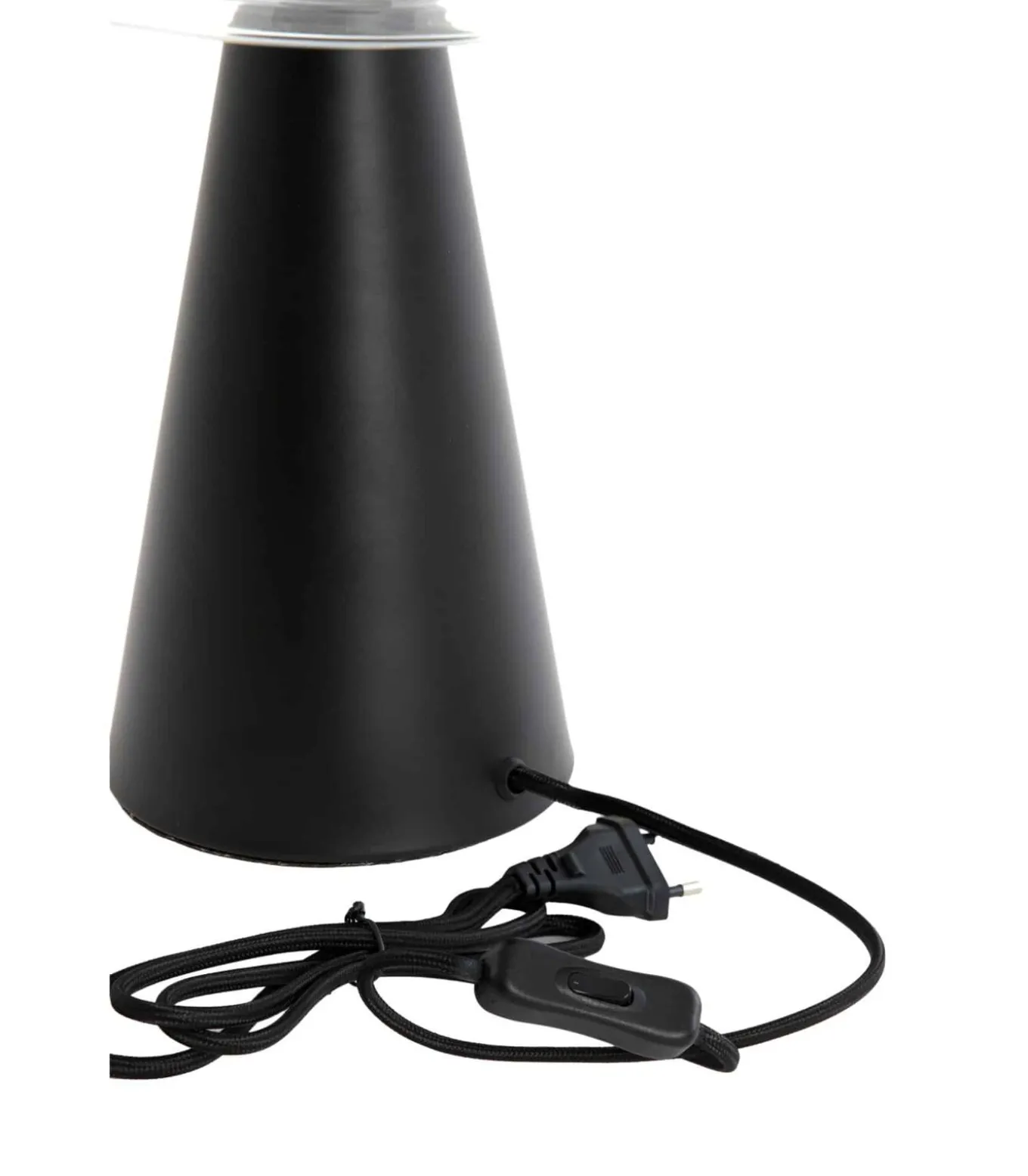 Tafellamp Mueda - Zwart - Ø30cm