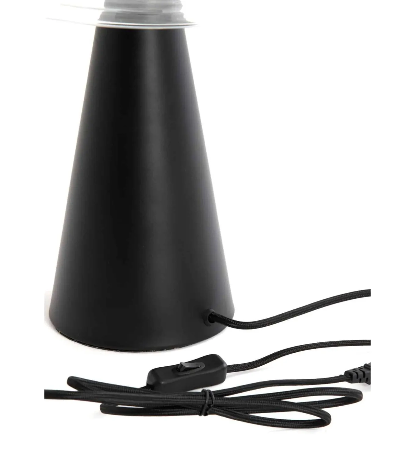 Tafellamp Mueda - Zwart - Ø30cm