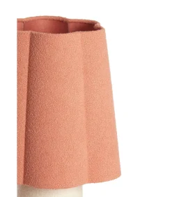 Tafellamp Musaby - Zachtroze - Ø25cm