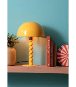 Tafellamp Prisa - Heldergeel - Ø25cm