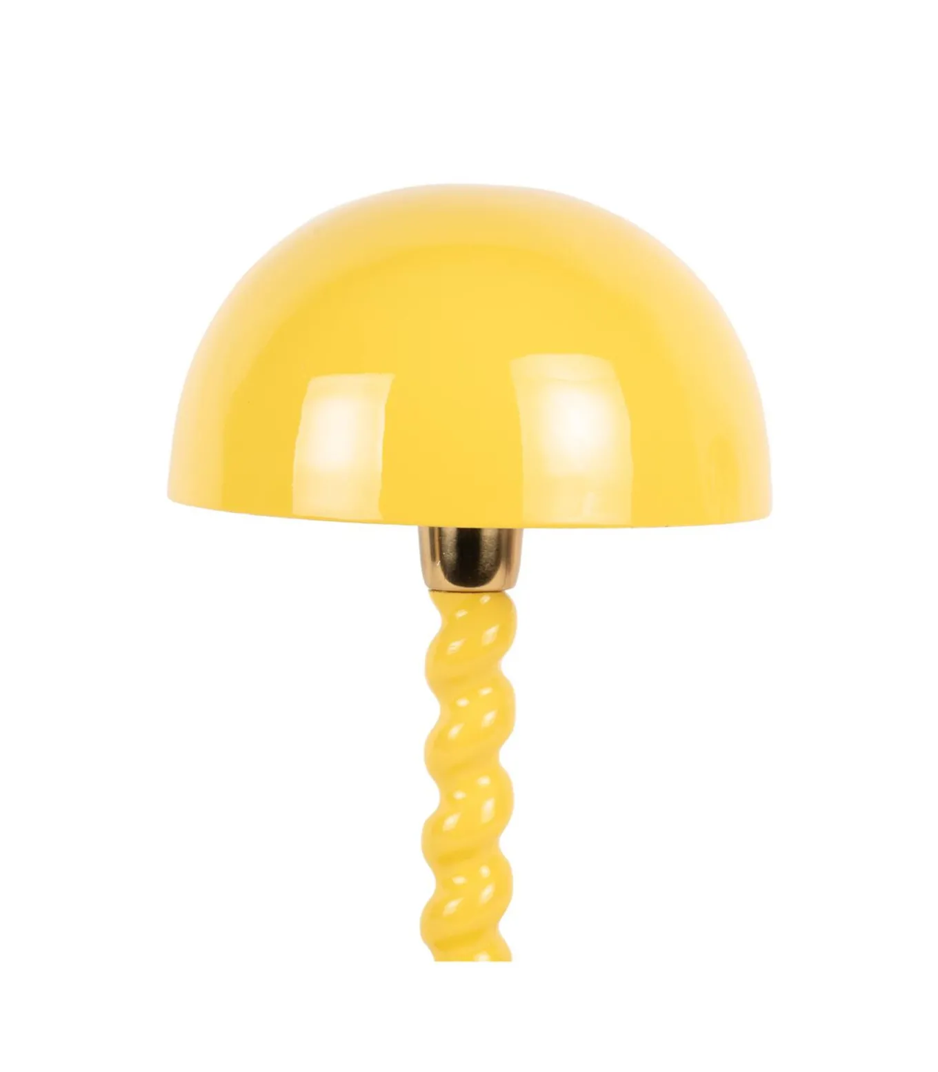 Tafellamp Prisa - Heldergeel - Ø25cm