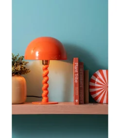 Tafellamp Prisa - Helderoranje - Ø25cm