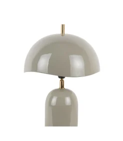 Tafellamp Querido - Donkergrijs - Ø25cm