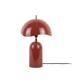 Tafellamp Querido - Rode oker - Ø25cm