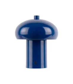 Tafellamp Retro Seta Led - Blauw - 12.5x12.5x15cm