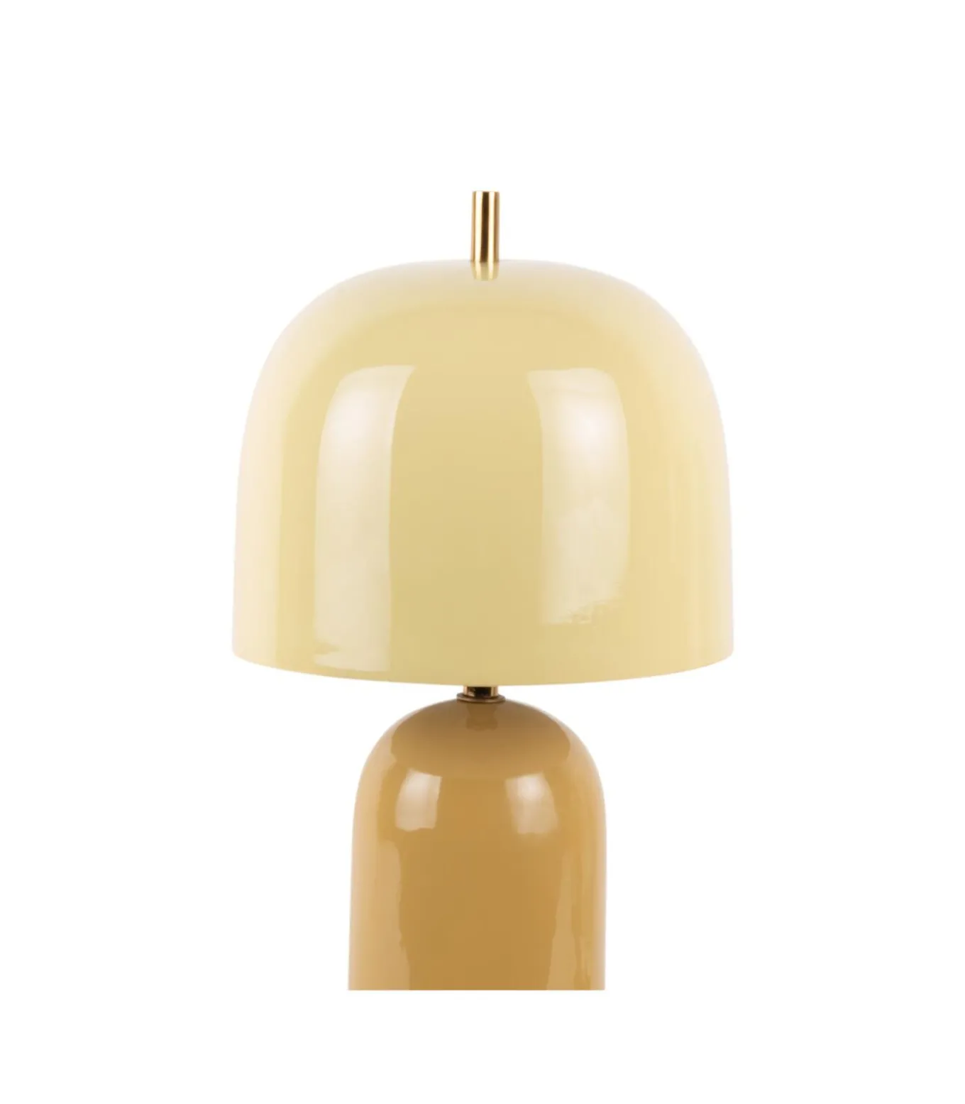 Tafellamp Rico - Okergeel - Ø20cm