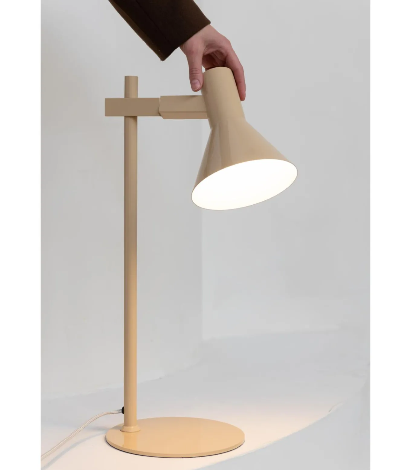 Tafellamp Stavanger - Beige - 28x20x51cm