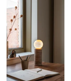 Tafellamp Tivoli - Bruin - Ø12cm