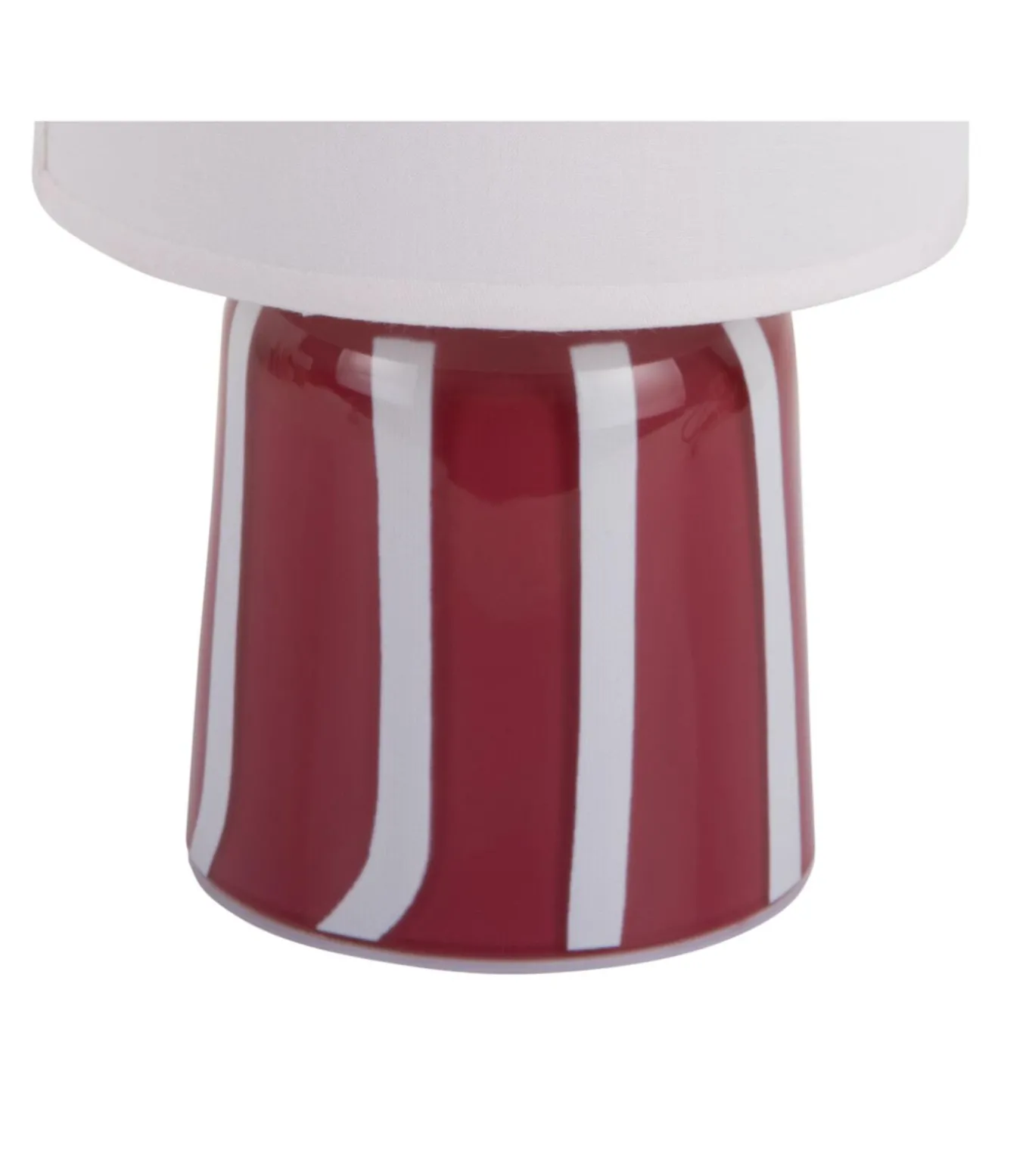 Tafellamp Verano - Rode oker - 13.5x13.5x20cm