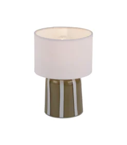 Tafellamp Verano - Theegroen - 13.5x13.5x20cm