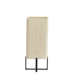 Tafellamp Wyn - Crème - 21.5x21.5x50.5cm