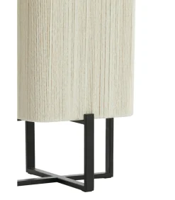 Tafellamp Wyn - Crème - 21.5x21.5x50.5cm