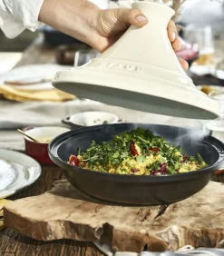 Tajine - Creme - ø 28 cm / 2 liter