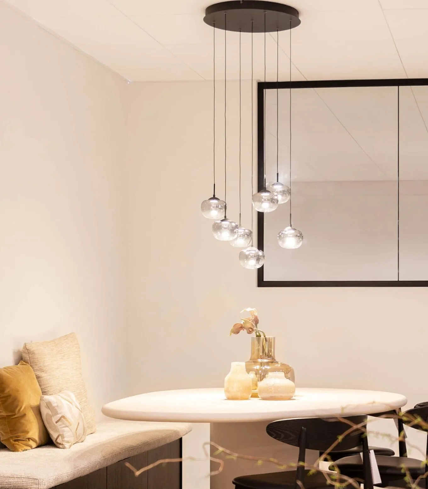 Tapco - Hanglamp - Zwart