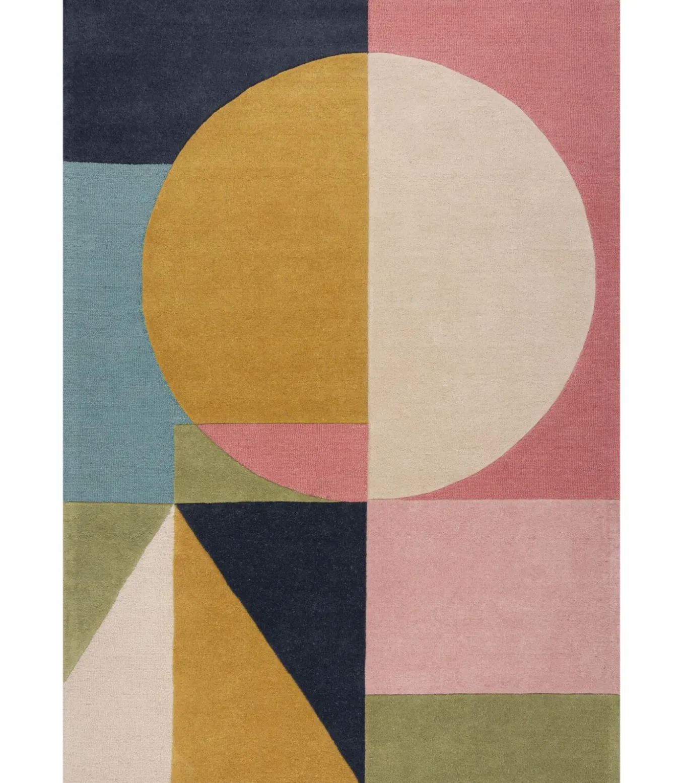 Tapijt woonkamer en slaapkamer modern puur wol REESE