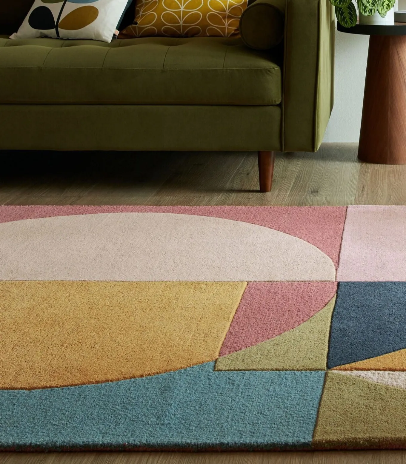 Tapijt woonkamer en slaapkamer modern puur wol REESE