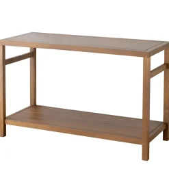 Teak dubbele wastafel 120cm DEWI