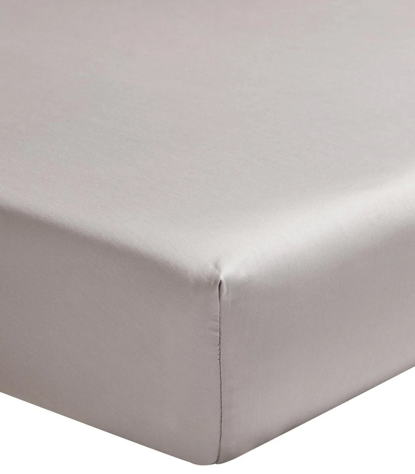 Teophile - Effen hoeslaken in phil coton katoen satijn