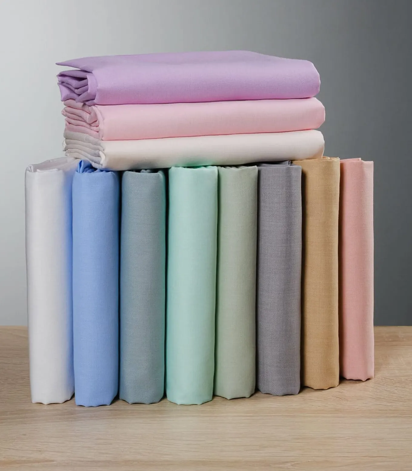 Tergal laken voor de zomer in Wit Katoen 240x290 cm