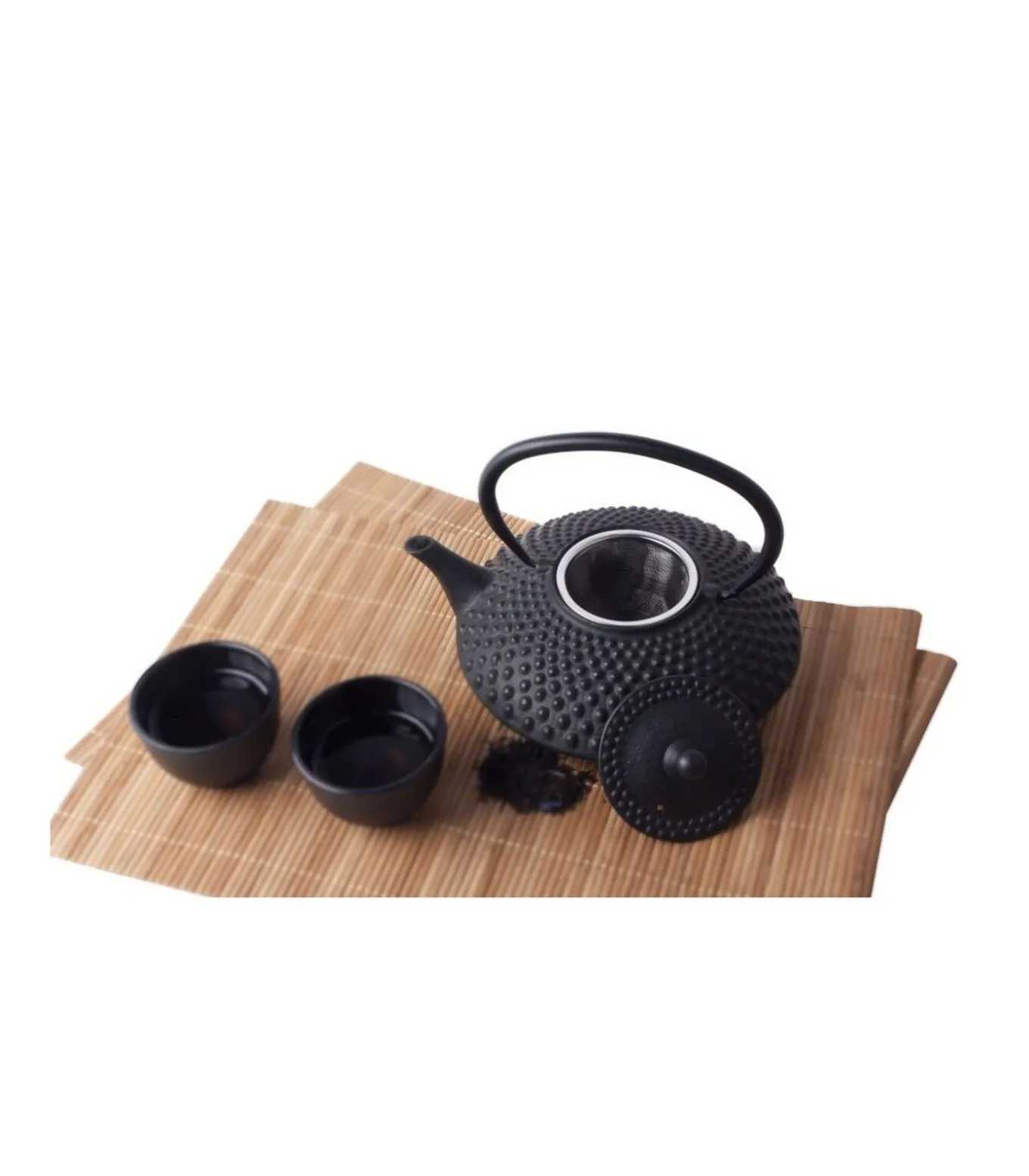 Theepot - Gietijzer - Zwart - 1 liter