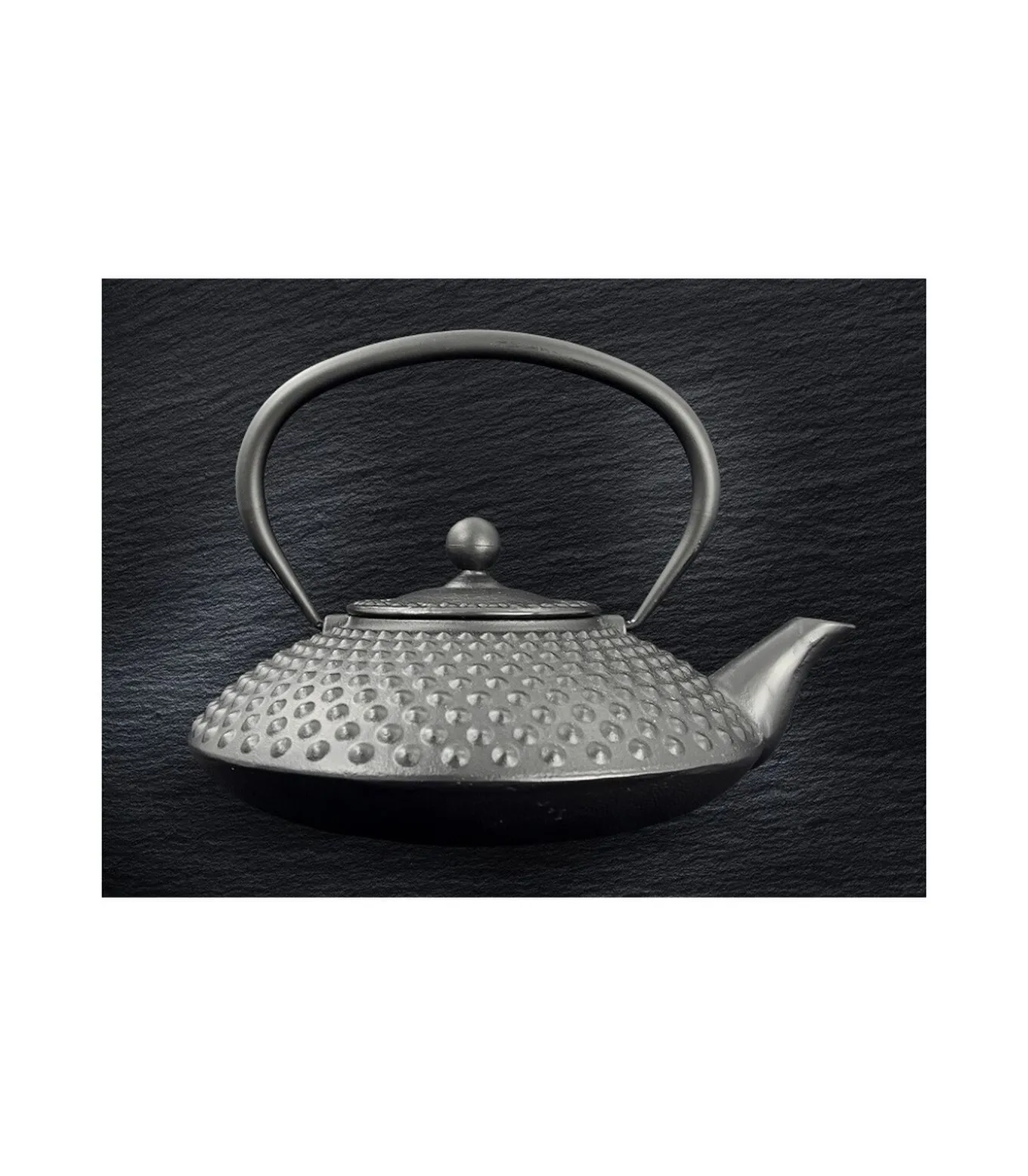 Theepot - Gietijzer - Zwart - 1 liter