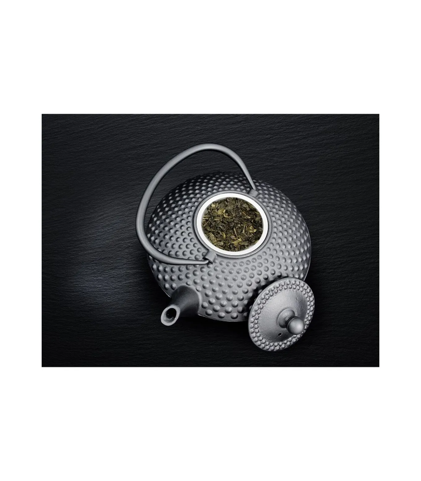 Theepot - Gietijzer - Zwart - 1 liter