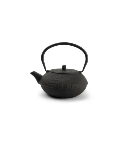 Theepot 80cl strepen zwart My Tea