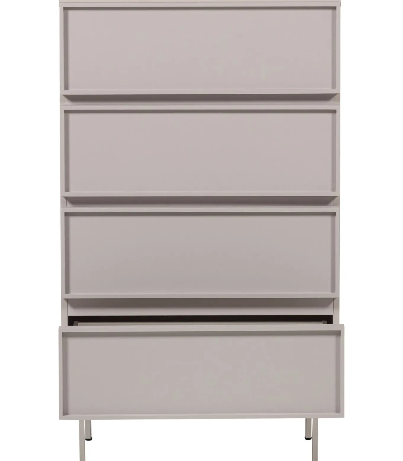 Tours Ladekast 4 Lades - Melamine/ MDF - Zand - 102x70x42