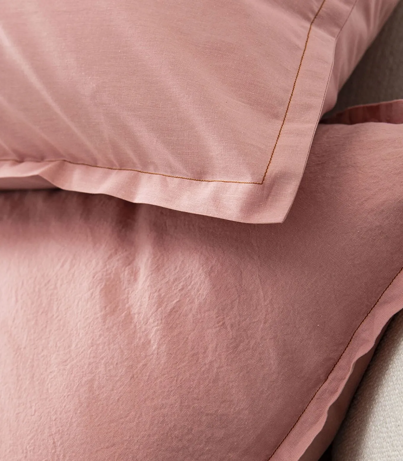 Tout Doux - Effen katoenen kussensloop 50x70