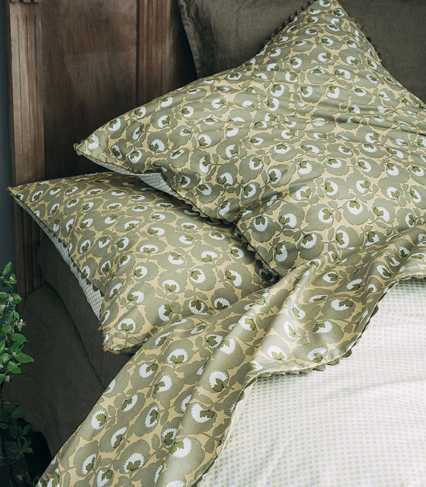 Tresor - Kussensloop in perkal katoen 65x65cm