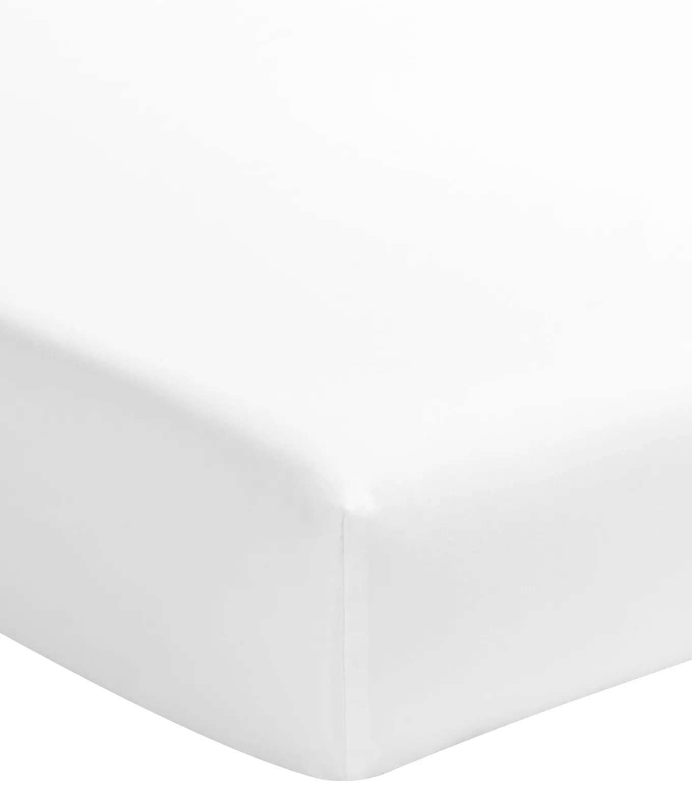 Triumph Line - Effen hoeslaken van katoen satijn Made in France