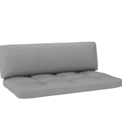 Tuinmiddenbank pallet zwart geïmpregneerd grenenhout