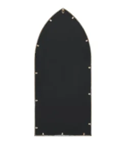 Tuinspiegel 70x30 cm ijzer zandkleurig