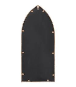 Tuinspiegel 70x30 cm ijzer zandkleurig