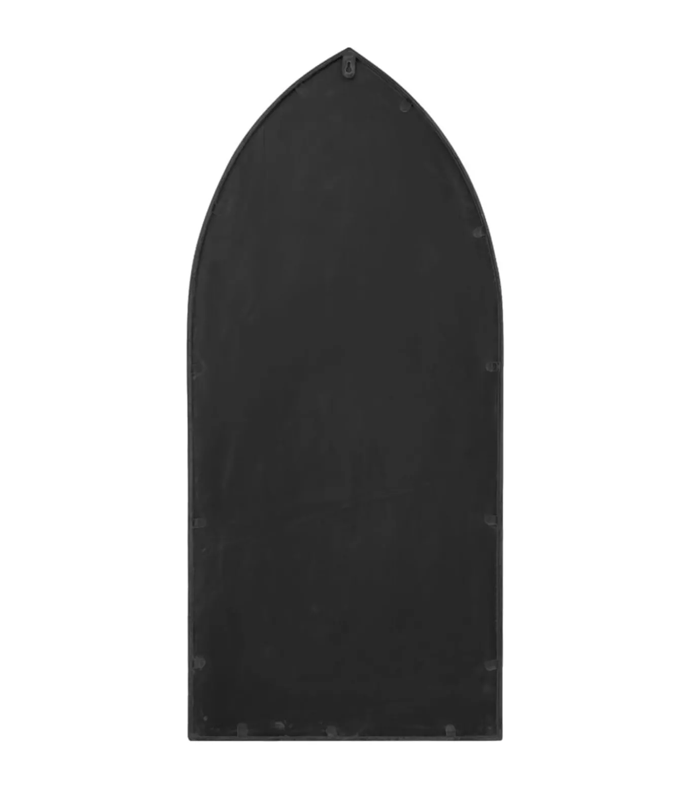 Tuinspiegel 70x30 cm ijzer zwart