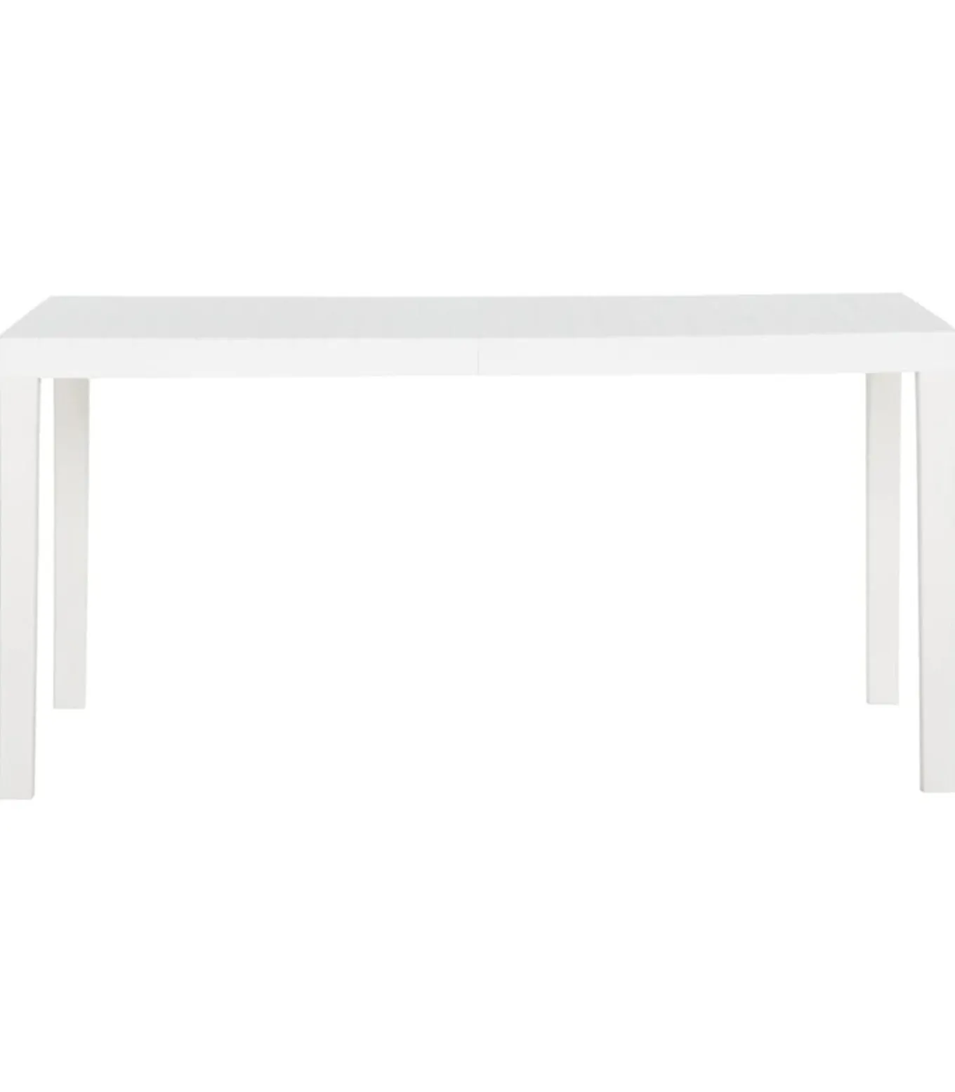 Tuintafel 150x90x72 cm polypropeen wit