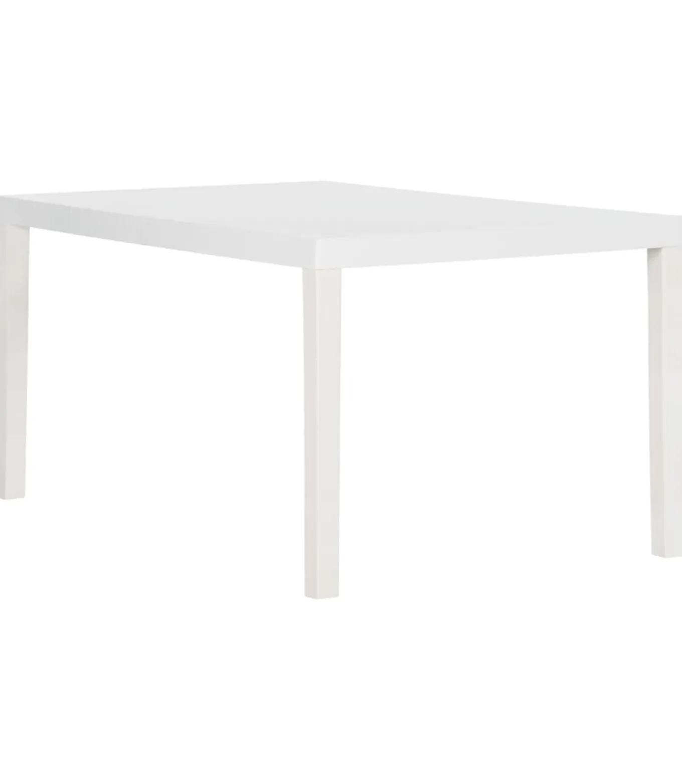 Tuintafel 150x90x72 cm polypropeen wit