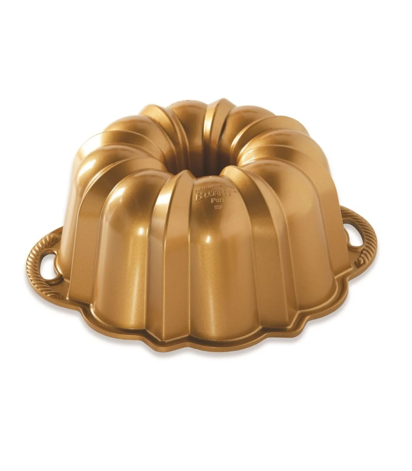 Tulband Bakvorm Anniversary Bundt Goud ø 27 cm / 3.5 liter