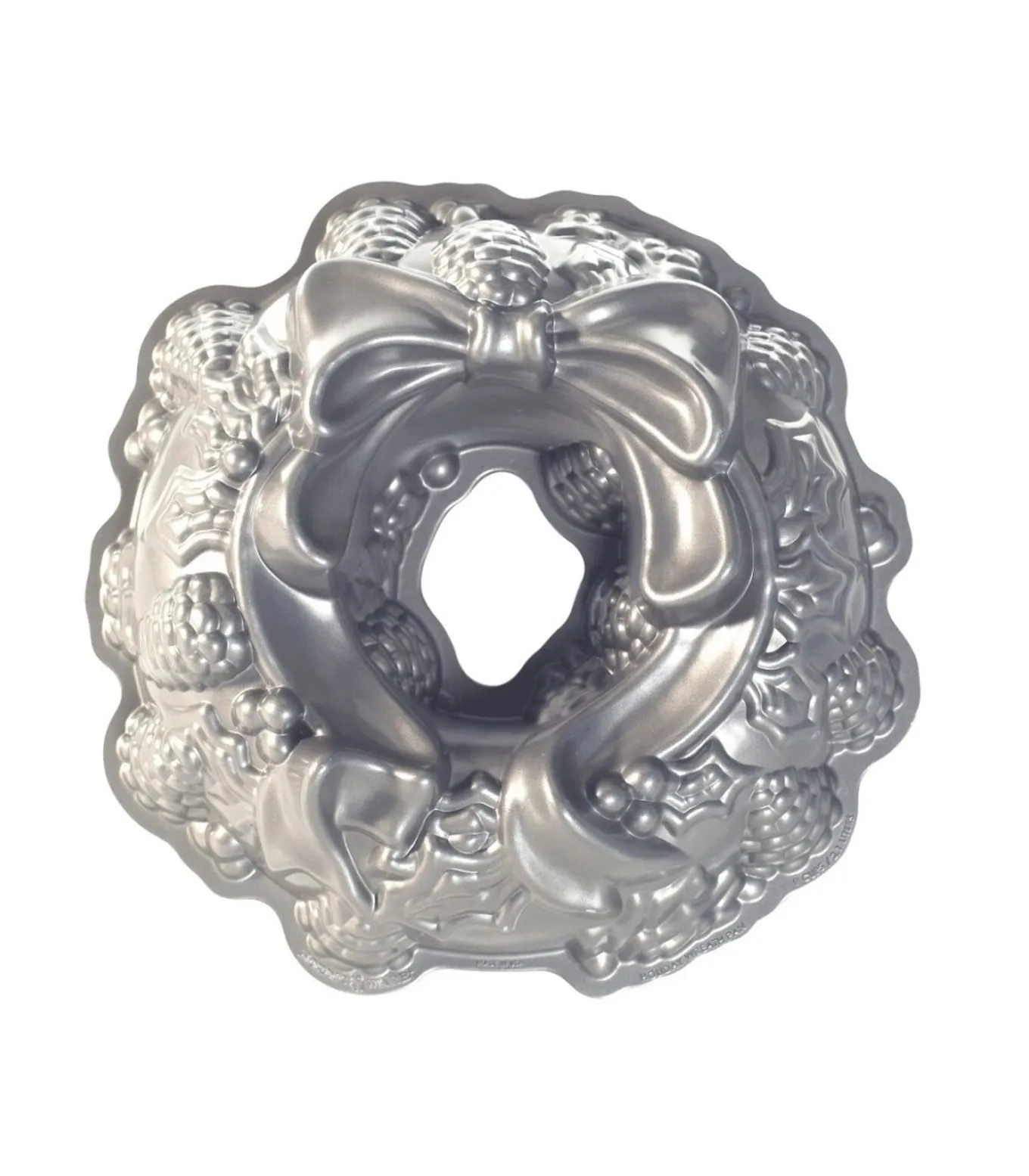 Tulband Bakvorm Holiday Wreath Zilver ø 29 cm / 2.1 liter