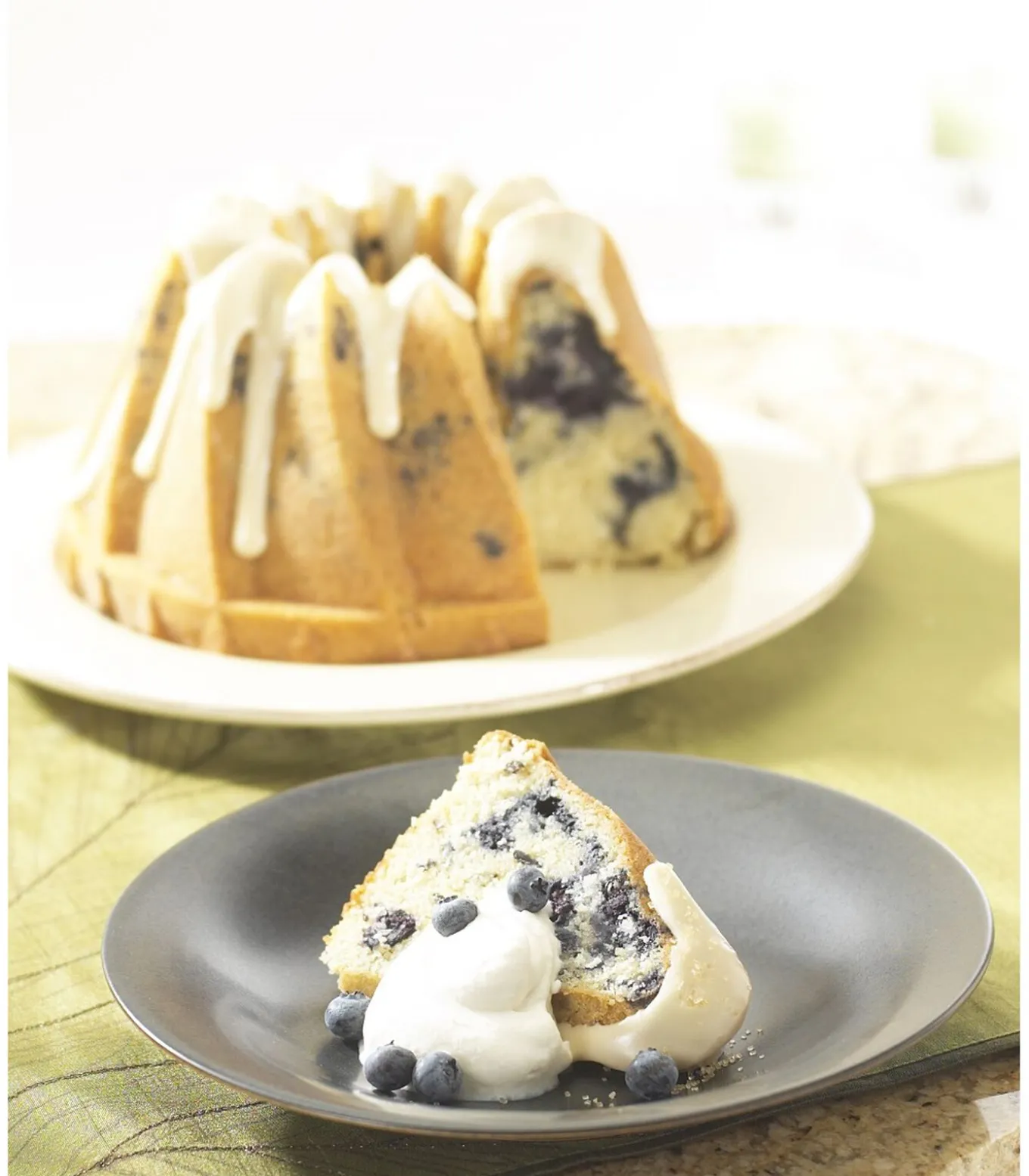 Tulband Bakvorm Kugelhopf Bundt Zilver ø 23 cm / 2.4 liter